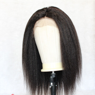

full lace wig kinky straight