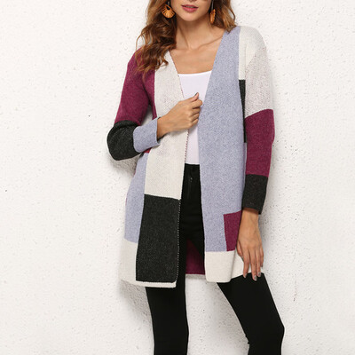 

〖Follure〗Women Commuter Cardigan Sweater Large Size Loose Sweater Jacket