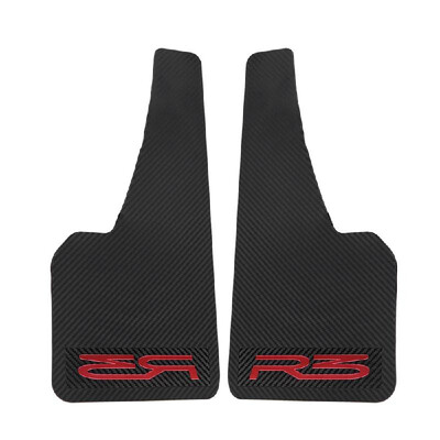 

2Pcs Universal Mud Flaps Car Splash Guards Carbon Fiber Mudguards Mud Flaps Fenders