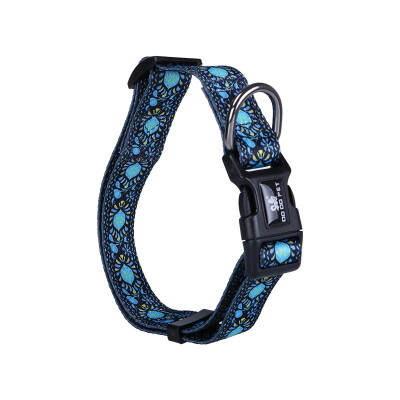 

Comfortable Dog Collar Pet Premium Printed Collar with Seatbelt-buckle Leash Ring For Small Big Pet Dogs Collars