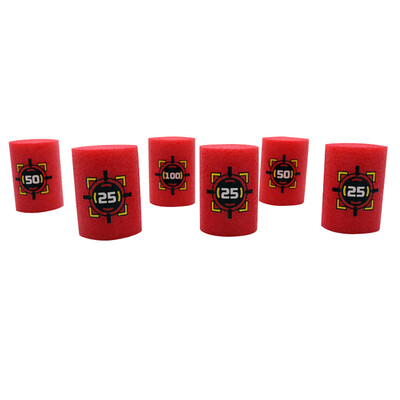 

YIWULA6PCS EVA Soft Target Dart For NERF N-Strike Elite Series Blasters Kid Toy