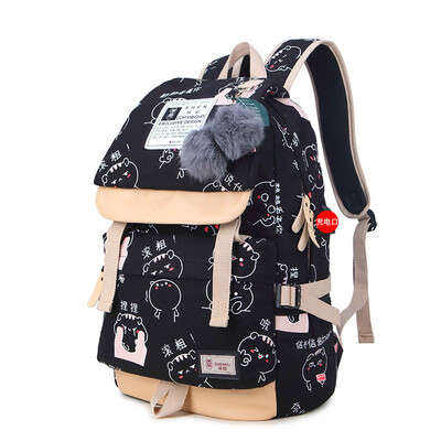 

Womens Backpack Casual Canvas Bag Laptop Bag Travel Bag