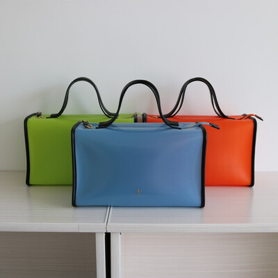 

EXCLUSIVEPROPERTIES 2019 new backpack fashion casual bag genuine transparent female bag 6962