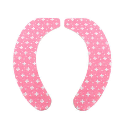

2pcs DIY Static Felt Toilet Pads Adsorptive Closestool Mat Bathroom Supply