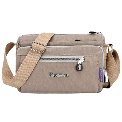 

Tailored Women Nylon Shoulder Bag Waterproof Elegant Daily Shopping Handbag