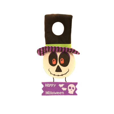 

New Hot Happy Halloween Letters Wooden Pendant Door Decorations Hanging Ornament Party Festival Halloween Decorations For Home