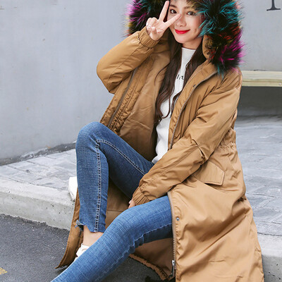 

Toponeto Women Solid Thicker Winter Slim Warm Lammy Jacket Hair Collar Coat Overcoat