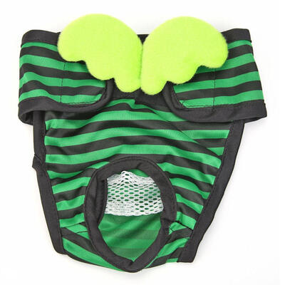 

Dogs Striped Physiological Pants Female Dog Menstruation Underwear Briefs