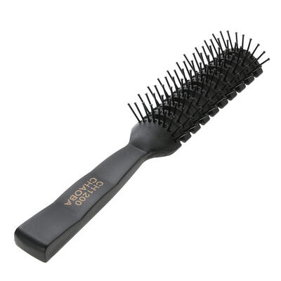 

Pro Anti-Static Hair Comb Brush Ribs Hairbrush Salon Hair Care Styling Tool