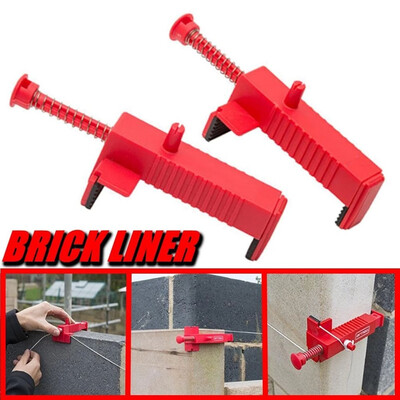 

Siaonvr Brick Liner Runner Wire Drawer Bricklaying Tool Fixer for Building Construction