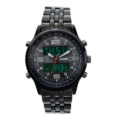 

SKMEI Zinc alloy Watch Cool Rectangle Electronic LED Waterproof Men Wristwatch