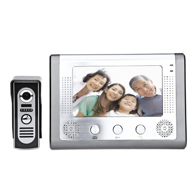 

SY801M11 7 Inches TFT Screen Hands Free Video Interphone Doorbell Intercom