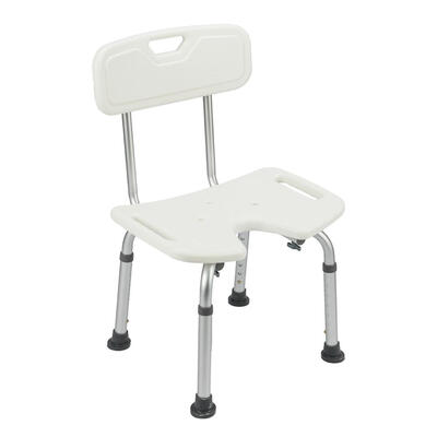 

Adjustable 7 Height Medical Shower Chair Bath Tub Seat Bench Stool wBackrest