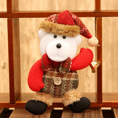 

Toponeto Christmas Tree Decor Candy Bag Ornaments Xmas Decor Santa Claus Party Decor