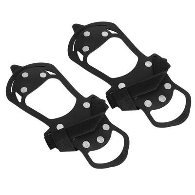 

Greensen Outdoor Snow Anti-skid Spikes Grips Mountain Climbing Footwear Ice Traction Cleats