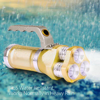 

Saidsome Rechargeable LED Searchlight Tactical Flashlight 3T6 Spotlight flashlight lamp