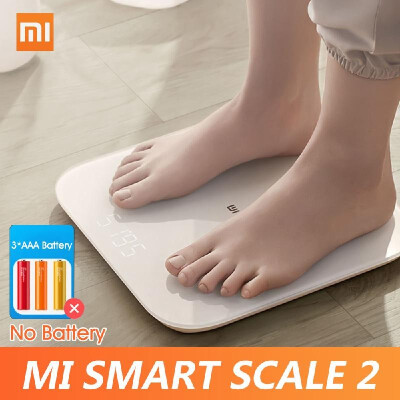 

Xiaomi Mi Scale 2 BT 50 Body Balance Test APP Monitor Hidden LED Display Digital Fitness Scale