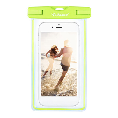 

Waterproof Phone Case Dry Bag Pouch Transparent Touch Screen Cellphone Case for 60" Devices