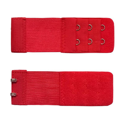 

Women Bra Extender 2 Hook 3 Row Ladies Soft Bra Extension Strap Lengthened Underwear
