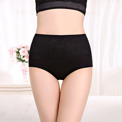 

Ladies Solid Lingerie Briefs Knickers Menstruation Underpants Elastic Panties