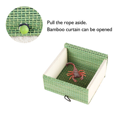 

Tailored April Fools Day Spoof Funny Scare Small Wooden Box Scary Girls
