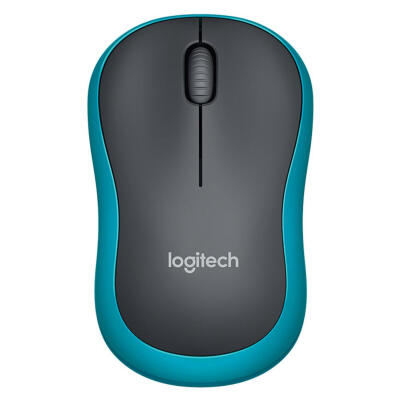 

Logitech Mouse M186 Optical Ergonomic 24GHz Wireless USB 1000DPI Mice