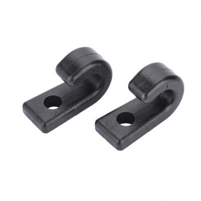 

Greensen 1 Pair Durable Plastic J Shape Screws Lashing Hook J-hooks for Kayaks Canoes Rowing Boats
