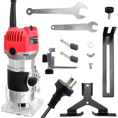 

Woodworking Electric Trimming Machine Engraving Electromechanical Wood Milling Slot Machine Copper Motor
