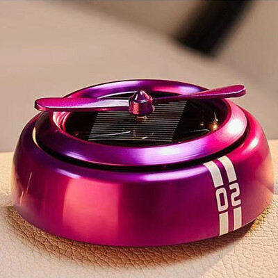 

Solar Car Air FreshenerAromatherapy Essential Oil DiffuserAir PurifierOdor Eliminator for Car&HomeInterior Decoration