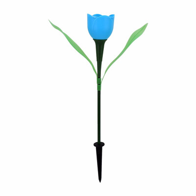 

〖Follure〗Solar Tulip Lawn Lamp Led Outdoor Plug Light Garden Light Tulip