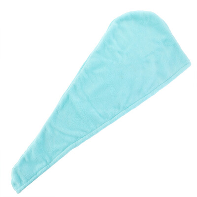 

1Pc Strong Absorbent Dry Shower Cap Thicken Coral Fleece Fast Dry Hair Scarf