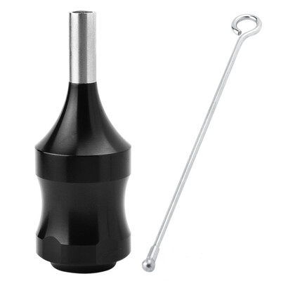 

〖Follure〗Cartridge Tattoo Grips Tube 65 Inch Aircraft Aluminum Black with Needle Bar