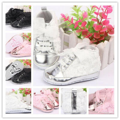 

2019 Baby Kid Girl Toddler Non-slip Soft Sole Crib Sneaker Shoes Prewalker Boots
