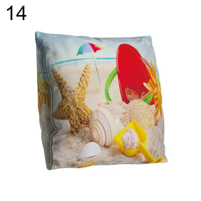 

Blue Sky Starfish Throw Pillow Protector Case Cushion Cover Bedding Articles