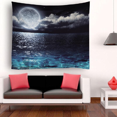

Tapestry Wall Hanging Scenery Tapestries Starry Sky Tapestry for Bedroom Living Room Dorm 512"X591"