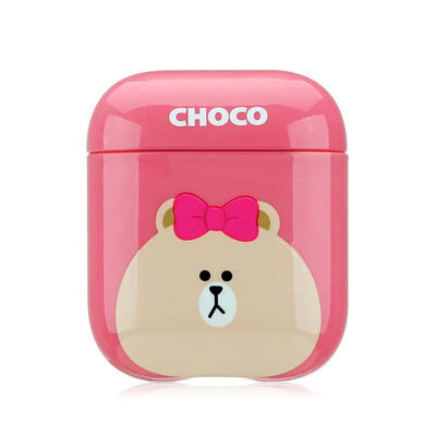 

Universal Line Friends Sticker Earphone Earbuds Case Storage Box For Airpods 1