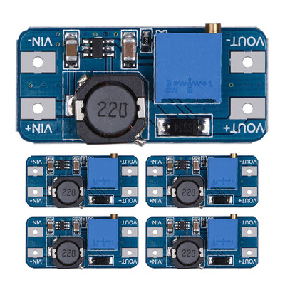 

5Pcs MT3608 2A DC-DC Step Up Power Apply Booster Power Module for Arduino