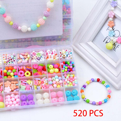 

Colorful Acrylic Bow Bead Diy Beading Hairband Necklace Craft Embelishment