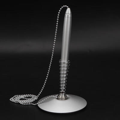 

Greensen Metal Bead Chain Desk Table Spring Pen Business Office School Stationery Writing Supplies