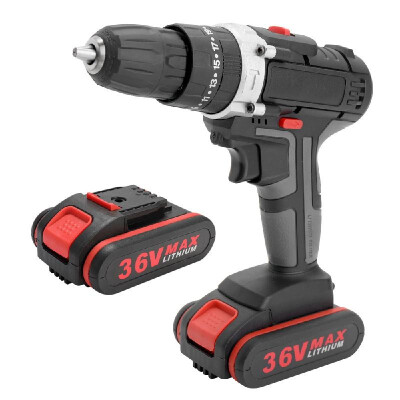 

36V Multifunctional Electric Impact Cordless Drill High-power Lithium Battery Wireless Rechargeable Hand Drills Home DIY Electric