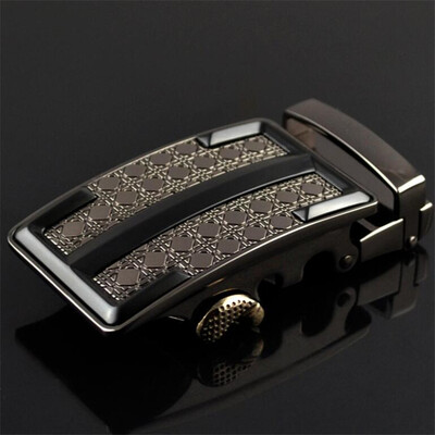 

Genuine Mens Belt Head Belt Buckle Leisure Belt Head Business Accessories Automatic Buckle Width 35CM luxury fashion gh101