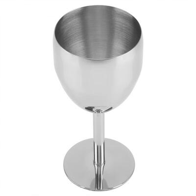 

Greensen Small Size Stainless Steel Wine Cup Metal Durable Goblet