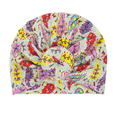 

Headwrap Solid Color Kids Baby Turban Ball Knot Newborn Beanie Hat Winter Cap