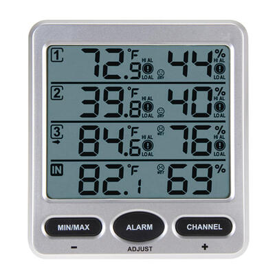 

Ambient Weather WS-10 Wireless IndoorOutdoor 8-Channel Thermo-Hygrometer