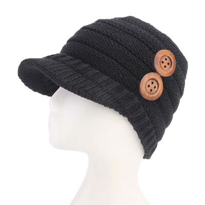 

Tailored Women Winter Warm Stretch Knitted Cap Hats Ski Caps