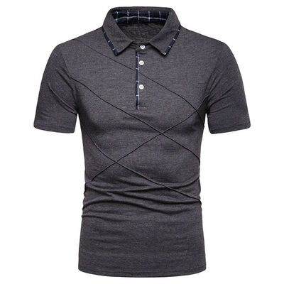 

Mens Slim Fit Shirts Short Sleeve Casual Golf T-Shirt Jersey Tops Tee