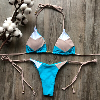 

Roseonmyhand Feshion Womens Sexy Bikini Set Hot Stamp Sport Swimwear Push-Up Padded Swimsuit