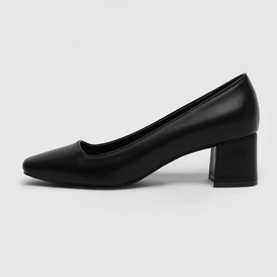 

Spring womens shoes Korean version of Joker square head grandma shoes shallow thick heel chic shoes night shoes
