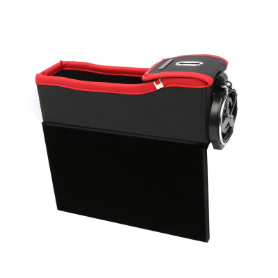 

Tailored Car Seat Gap Crevice Leather Catcher Storage Box Organizer Pocket Cup Holder