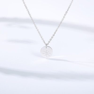 

Dainty Fashion Celestial Sun Necklace For Women Girl Jewelry Birthday Gift Gold Color Charm Amulet Pendant Best Friends Gift